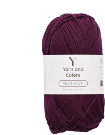YARN AND COLORS MUST-HAVE 134 Eggplant