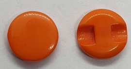 Gladde Knopen Oranje 12 mm (7 stuks)