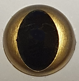 12mm Gouden  Kattenogen