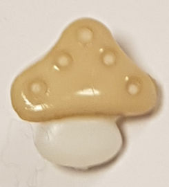 Beige Paddestoel 14mm