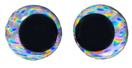 Zilveren Schele Fantasie Ogen 14mm