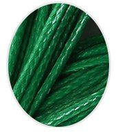 Wax koord 1mm  Groen