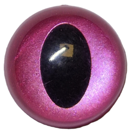 18mm Roze Kattenogen