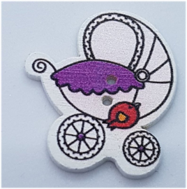 Kinderwagen Knopen 29x25mm