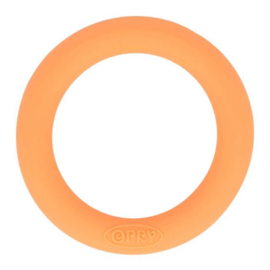 Opry Siliconen Bijtring Rond 55mm - 704 Licht Oranje