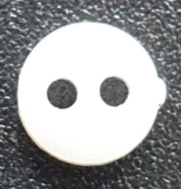 Kleine Ronde Knopen Wit  6mm (5 stuks)