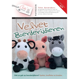 Patroonboekje Velvet Boerderijdieren