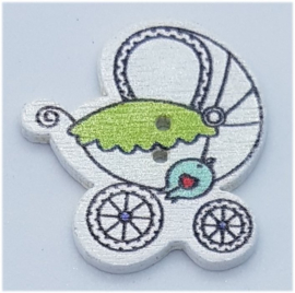 Kinderwagen Knopen 29x25mm