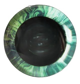 14mm Groene Fantasie Ogen II
