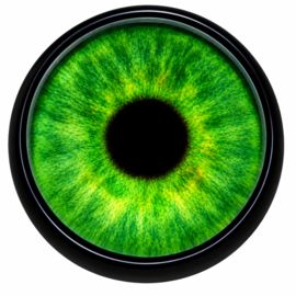 Realistische Fel Groene Ogen 14mm