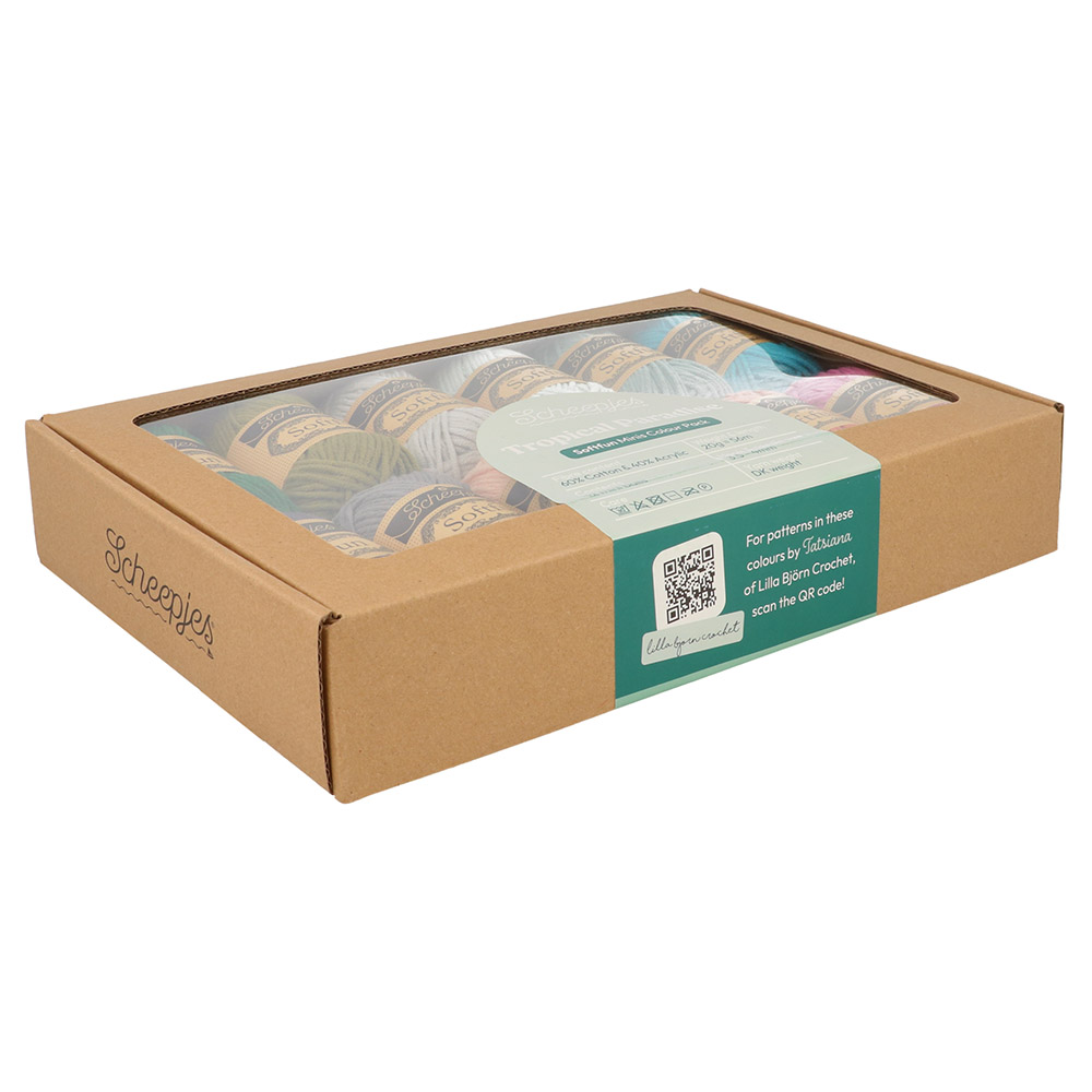 Scheepjes Softfun colour pack Tropical Paradise