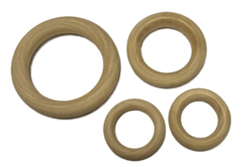 4x Houten Ringen