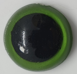 Veiligheidsogen Groen 12mm (2 stuks)