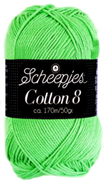 Scheepjes Cotton 8 nr 517 Lime