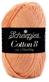 Scheepjes Cotton 8 nr 649 ZalmRoze