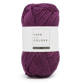 YARN AND COLORS MUST-HAVE 054 GRAPE