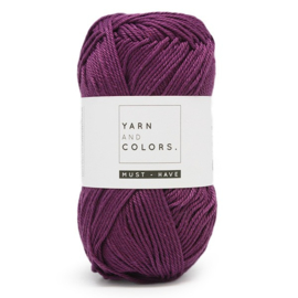 YARN AND COLORS MUST-HAVE 054 GRAPE