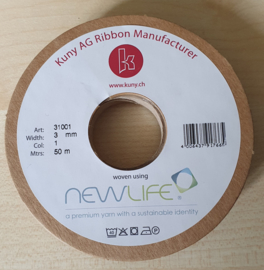 Wit Newlife Satijn Lint 3mm