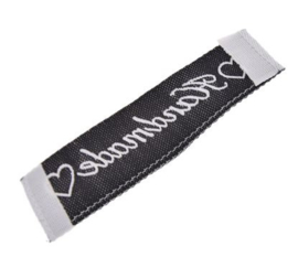 Stoffen Handmade Labels 6x1,5 cm (2 stuks)