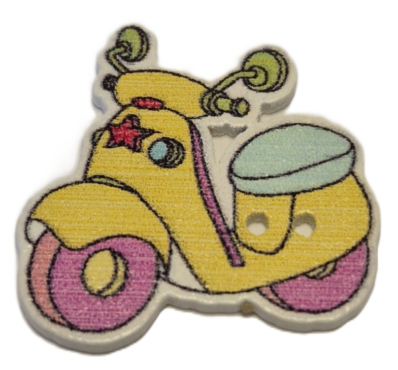 Scooter Knoop Geel