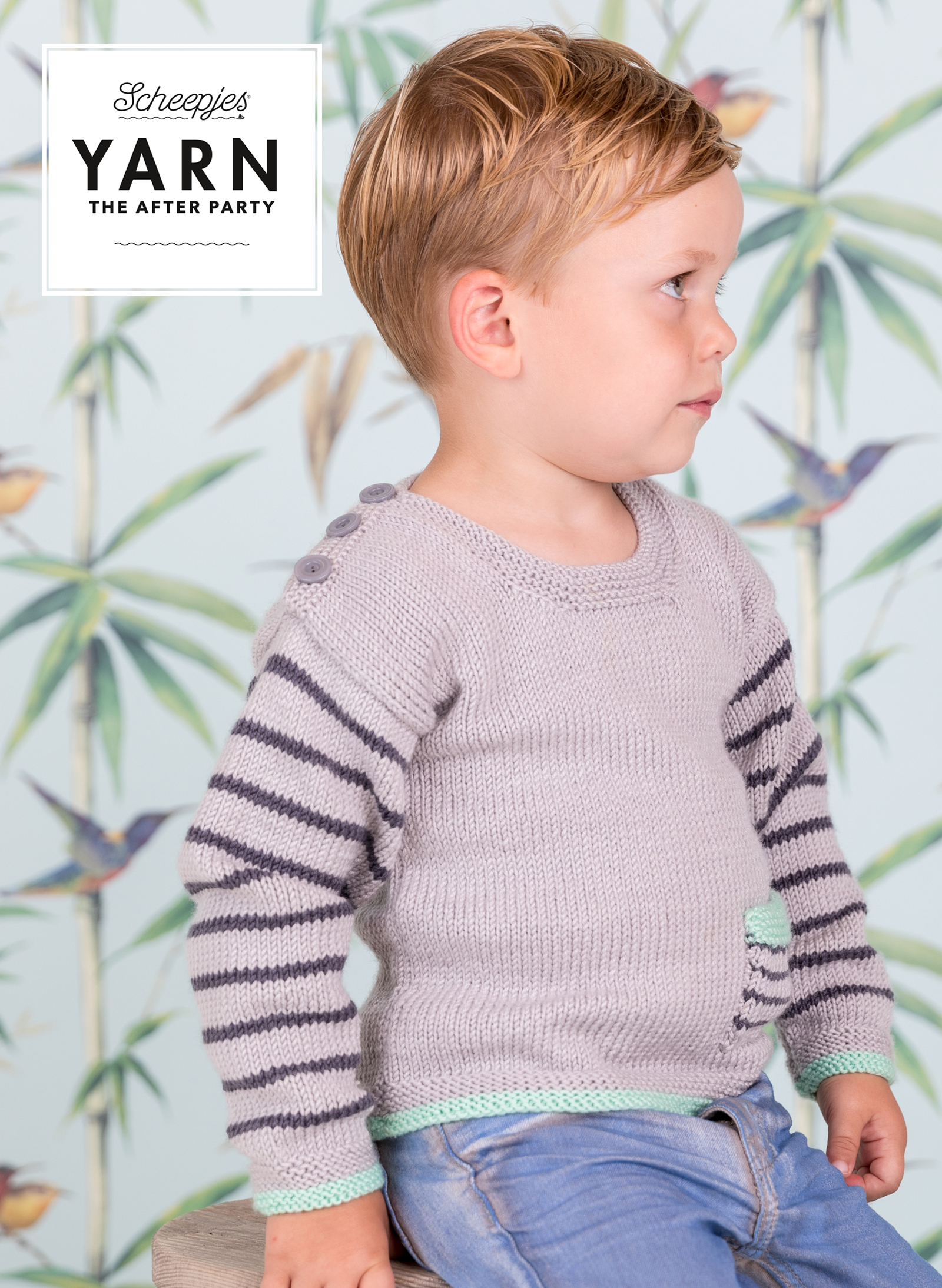 YARN The After Party nr. 022 Dino Hunter Sweater NL