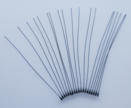 Snorharen Zwart 20 stuks (75mm)