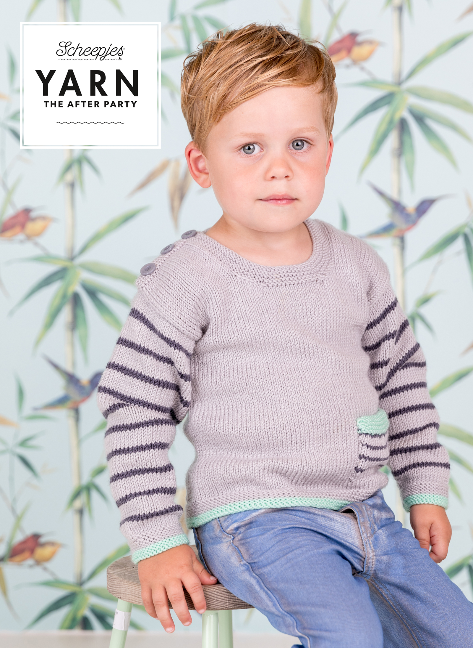 YARN The After Party nr. 022 Dino Hunter Sweater NL