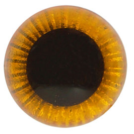 Veiligheids Uilen Ogen Oranje 10mm (2 stuks)