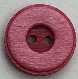 Donker Roze Knoop 20mm