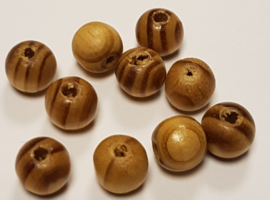 Gestreepte Kralen 10mm  (10 stuks)