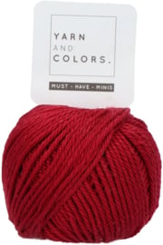 YARN AND COLORS MUST-HAVE MINIS 029 Burgundy