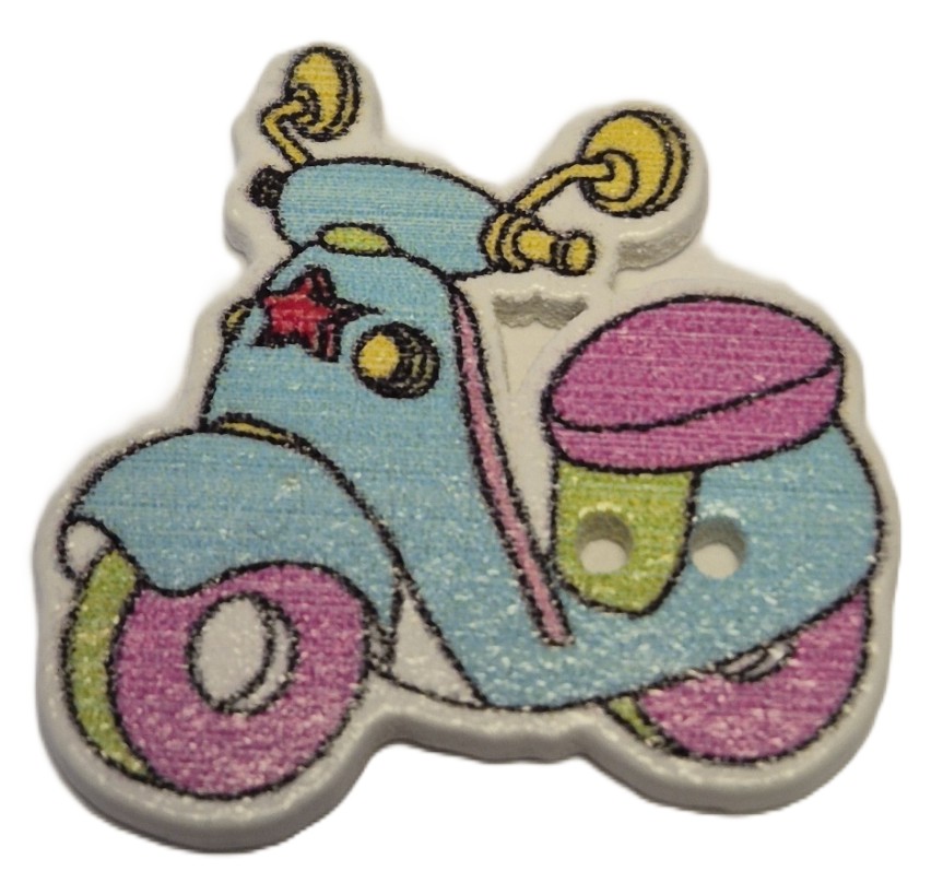 Scooter Knoop Blauw