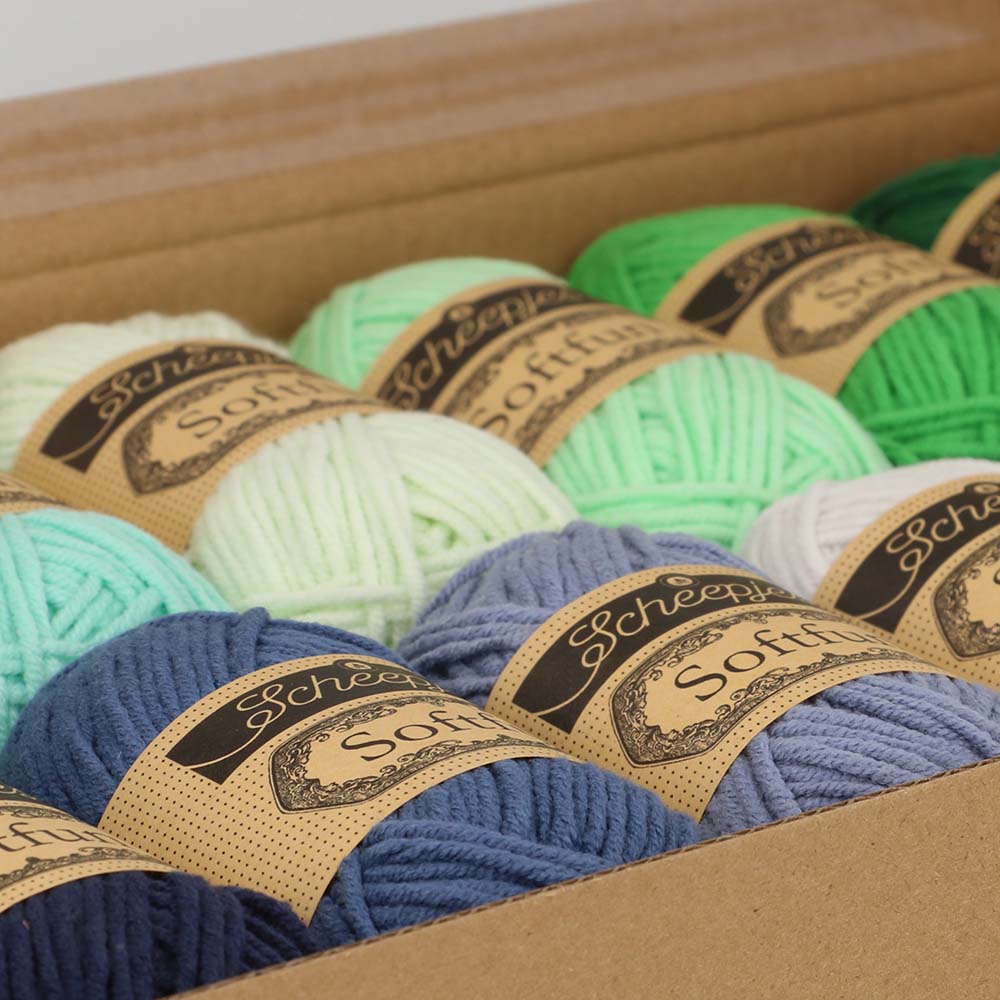 Scheepjes Softfun colour pack Ocean Breeze