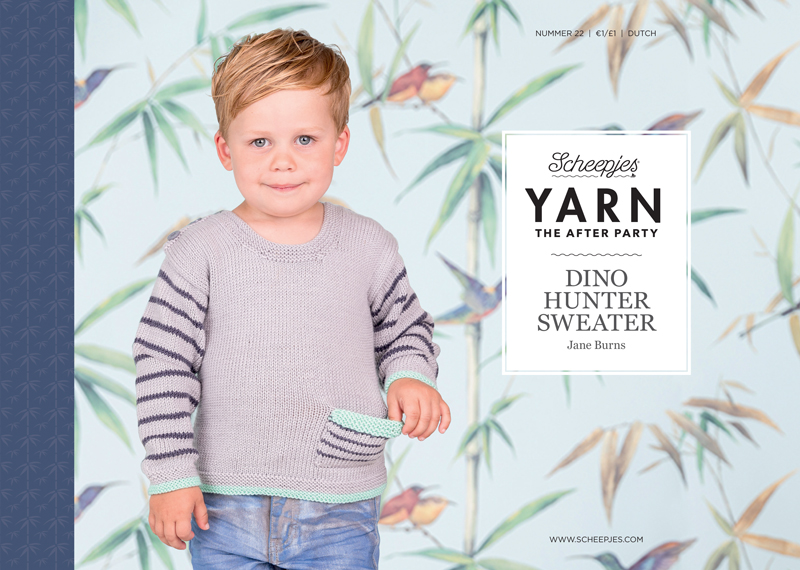 YARN The After Party nr. 022 Dino Hunter Sweater NL