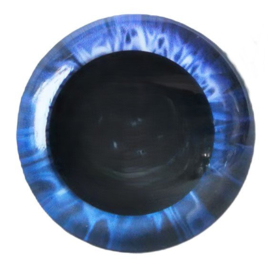 14mm Blauwe Fantasie Ogen