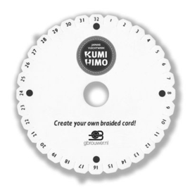Kumihimo Disc Rond 15cm