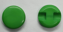 Gladde Knopen Groen 12 mm (5 stuks)