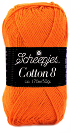 Scheepjes Cotton 8 nr 716 Oranje
