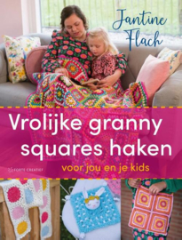 Jantine Flach - Vrolijke granny squares haken