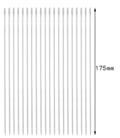 Naald met Punt 17,5 cm