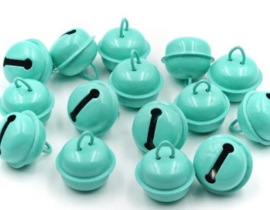 20mm Mint Groen Belletjes (5 stuks)