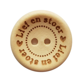 Durable Knopen Knopen Lief en Stoer 20mm (4 stuks)