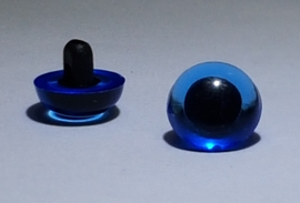 Doorzichtig Blauwe Ogen Knoopjes 10,5mm
