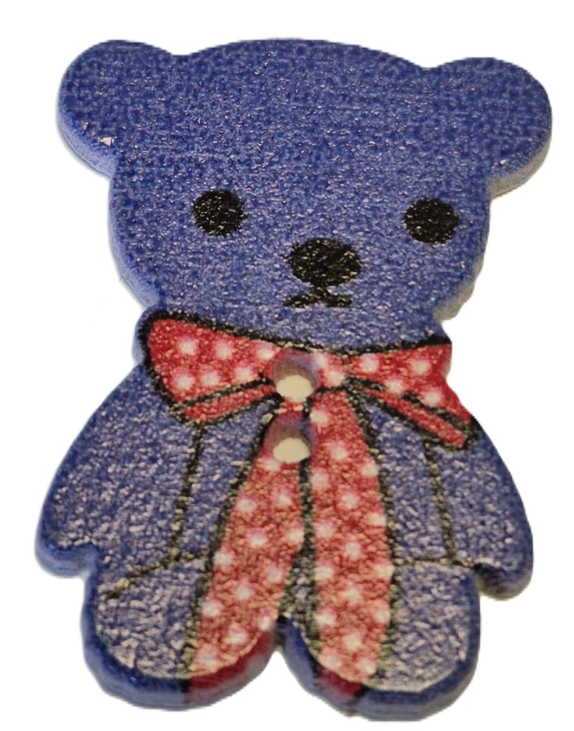 Beren Knopen Donker Blauw