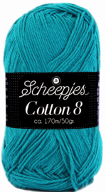 Scheepjes Cotton 8 nr 724 Petrol