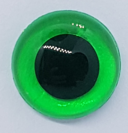 Veiligheidsogen Doorzichtig Groen 08mm (2 stuks)