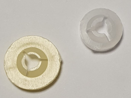 Kattenneus Zwart 9,5 x 6mm
