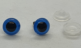 Veiligheidsogen Blauw 10mm (2 stuks)