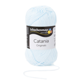 Catania katoen 8415 Baby Blauw