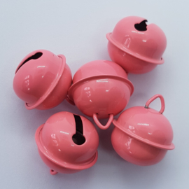 20mm Licht Roze Belletjes (5 stuks)